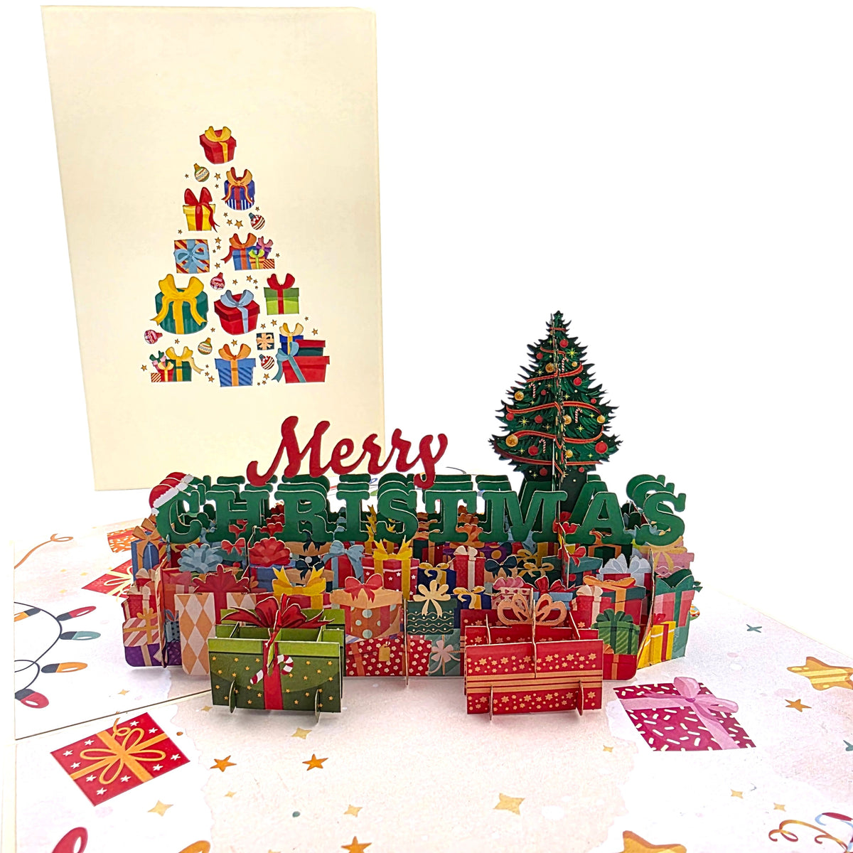 Merry Christmas Pop Up Card