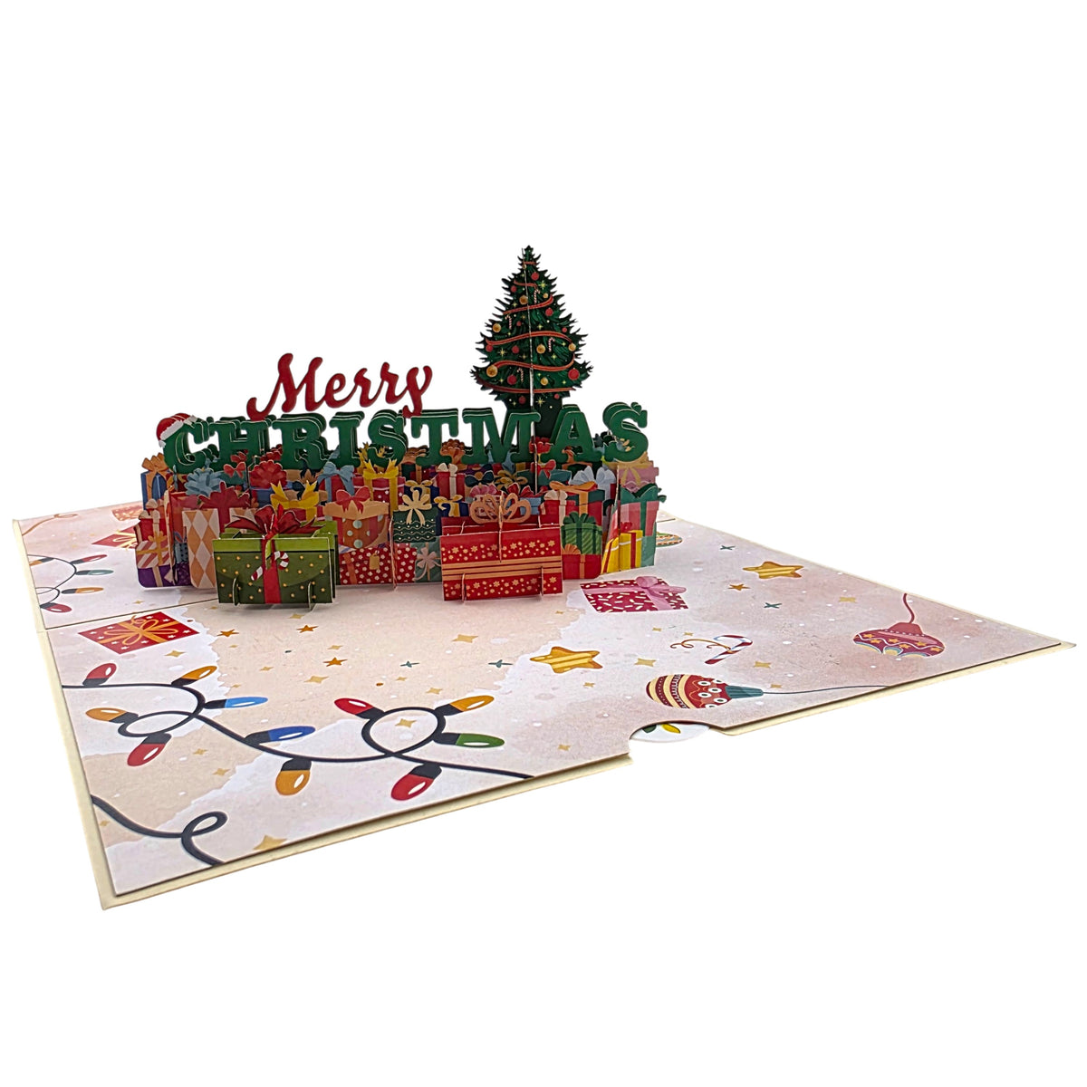 Merry Christmas Pop Up Card