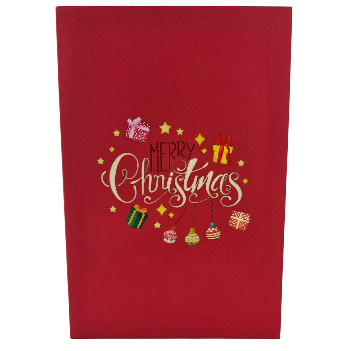 Merry Christmas Pop Up Card