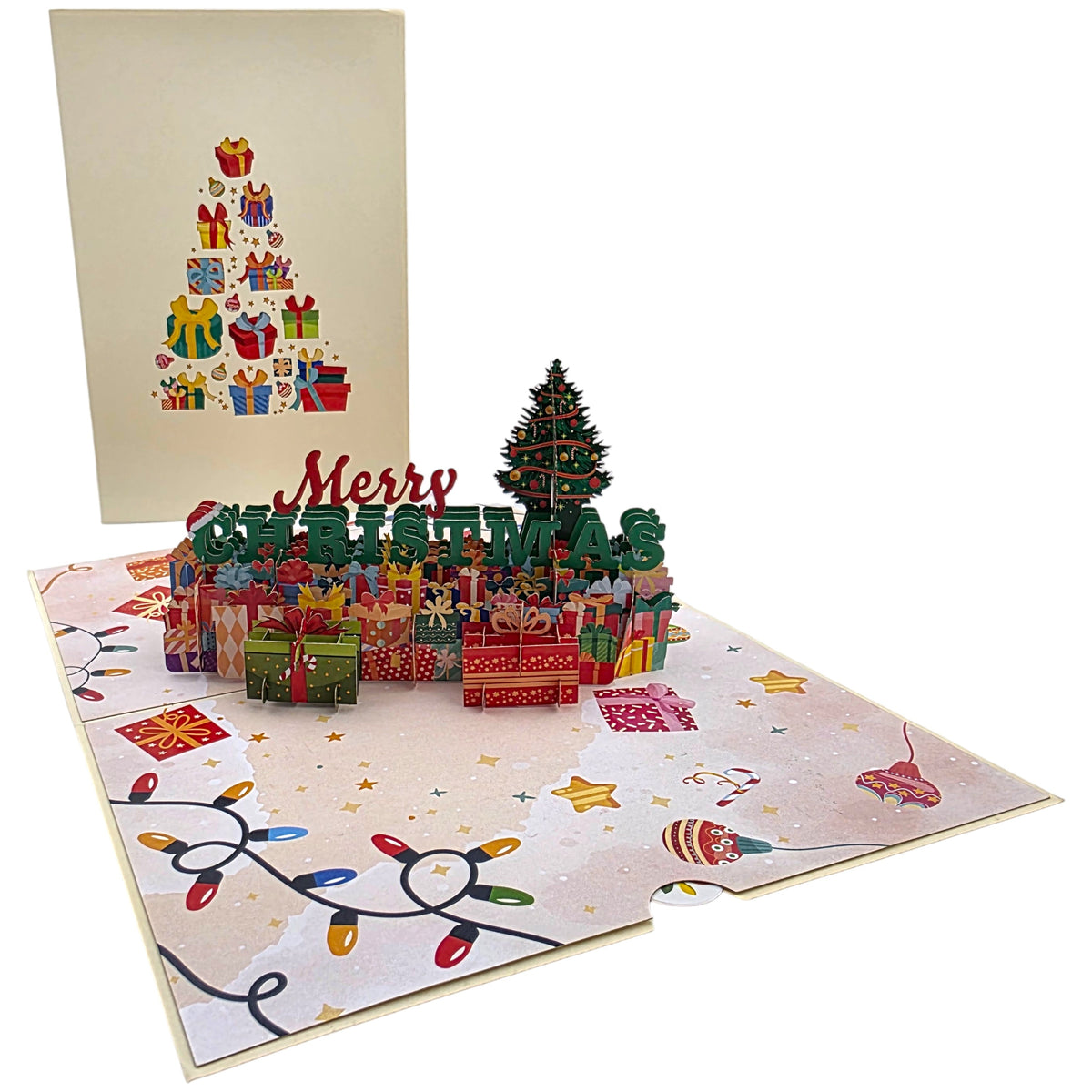 Merry Christmas Pop Up Card