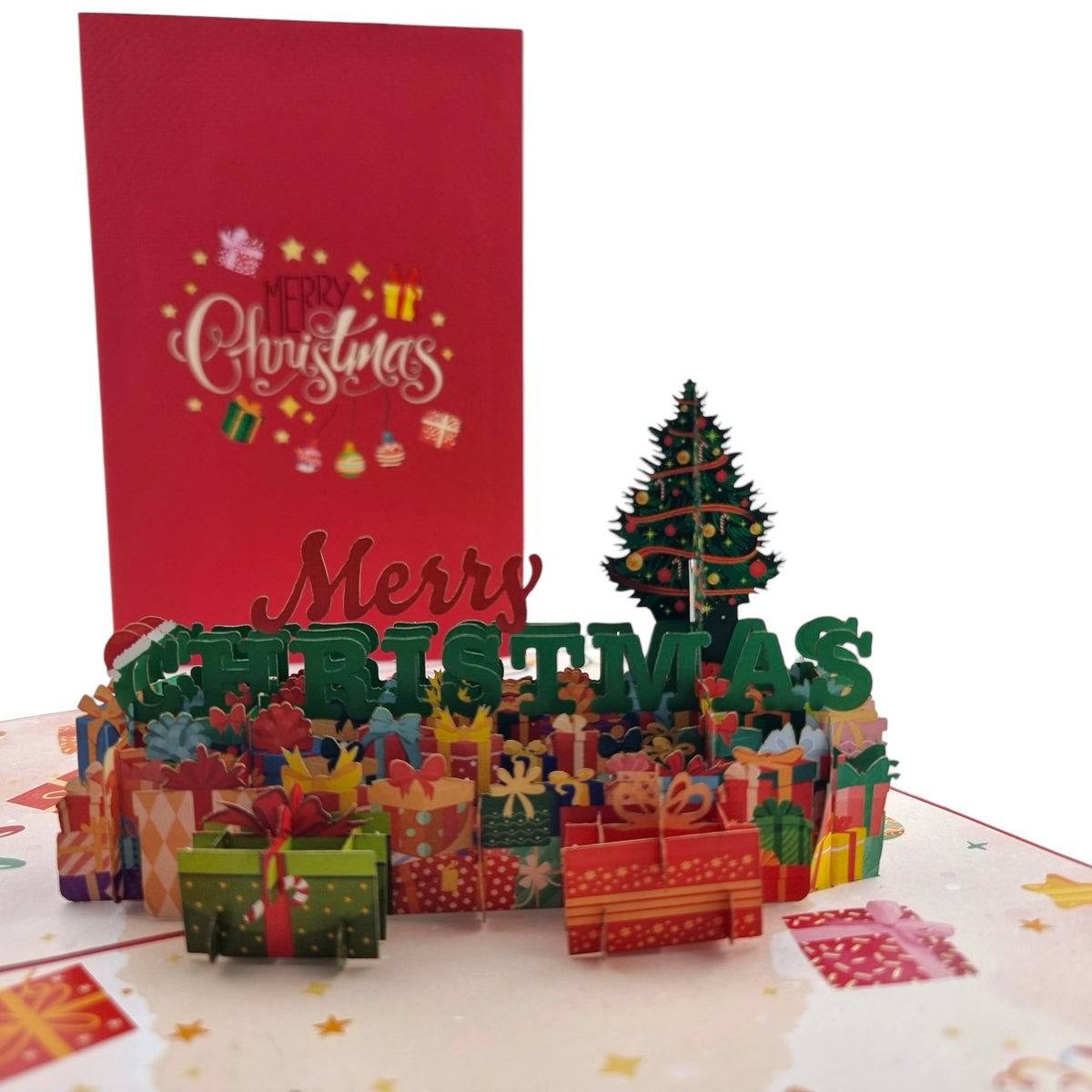 Merry Christmas Pop Up Card