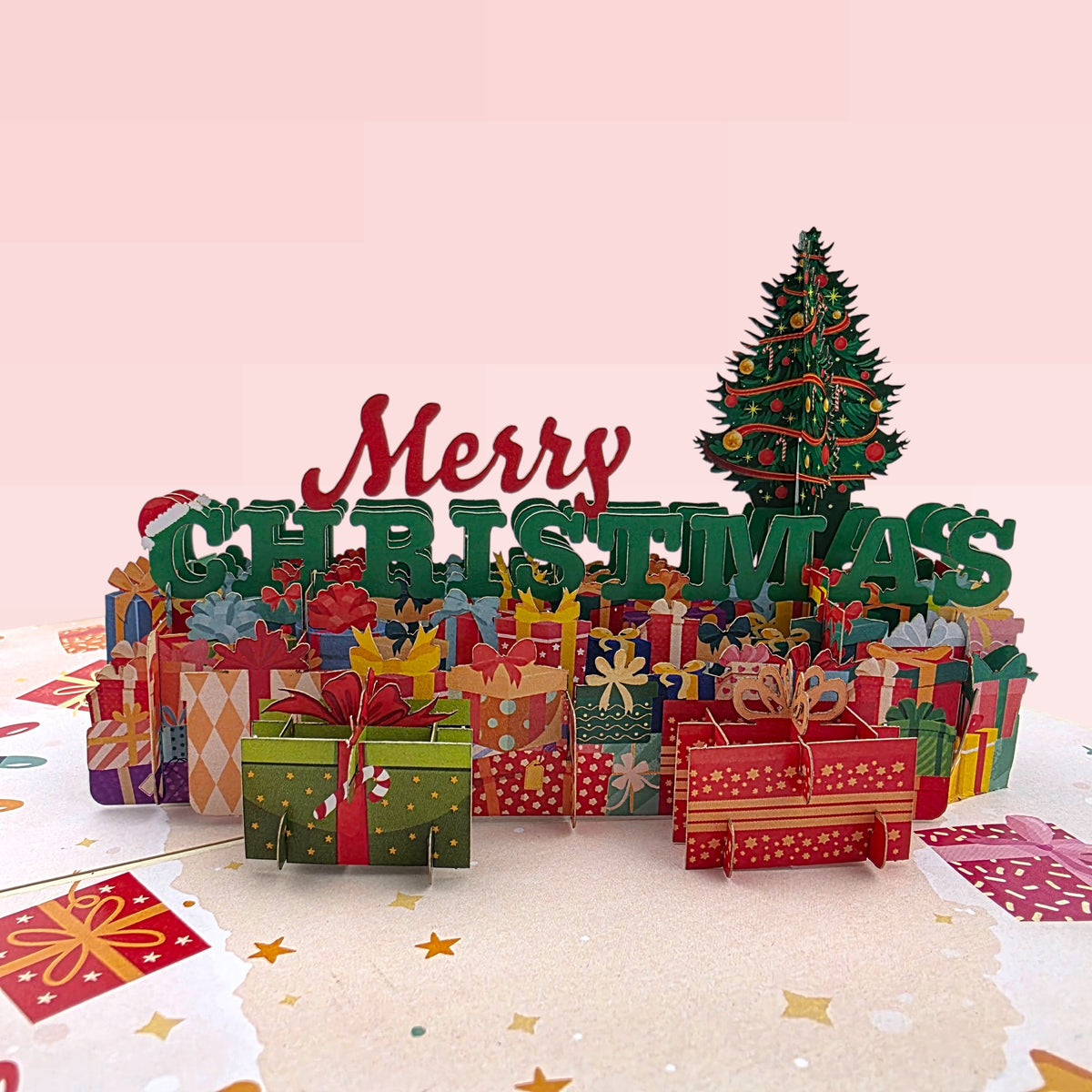 Merry Christmas Pop Up Card