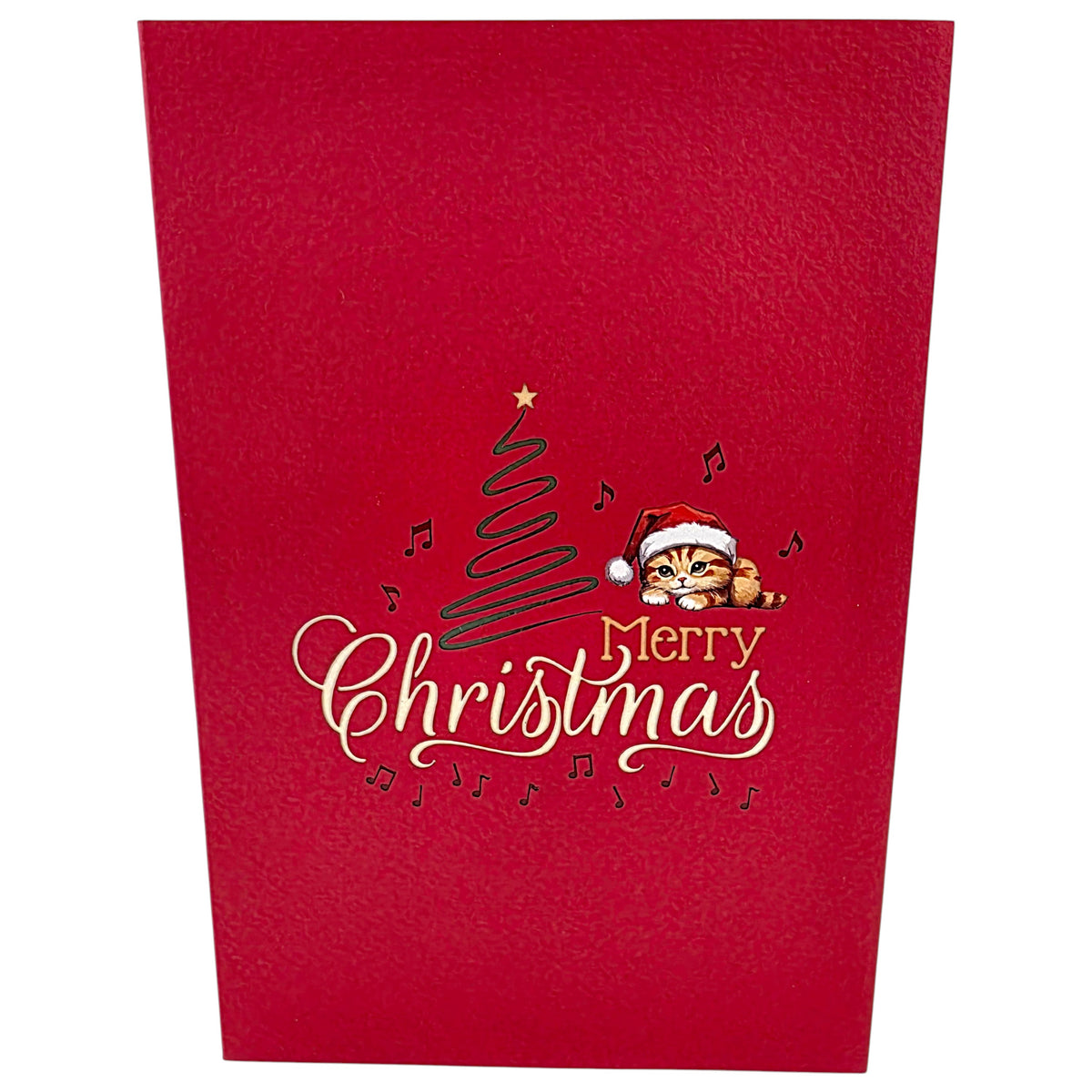 Christmas Piano Pop Up Card
