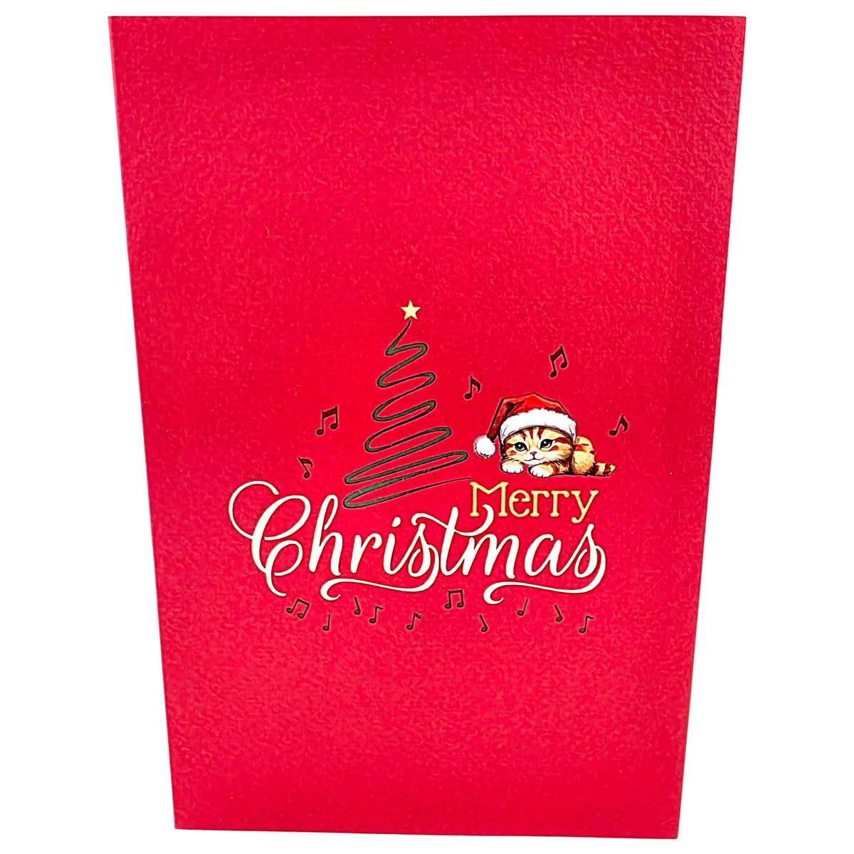 Christmas Piano Pop Up Card