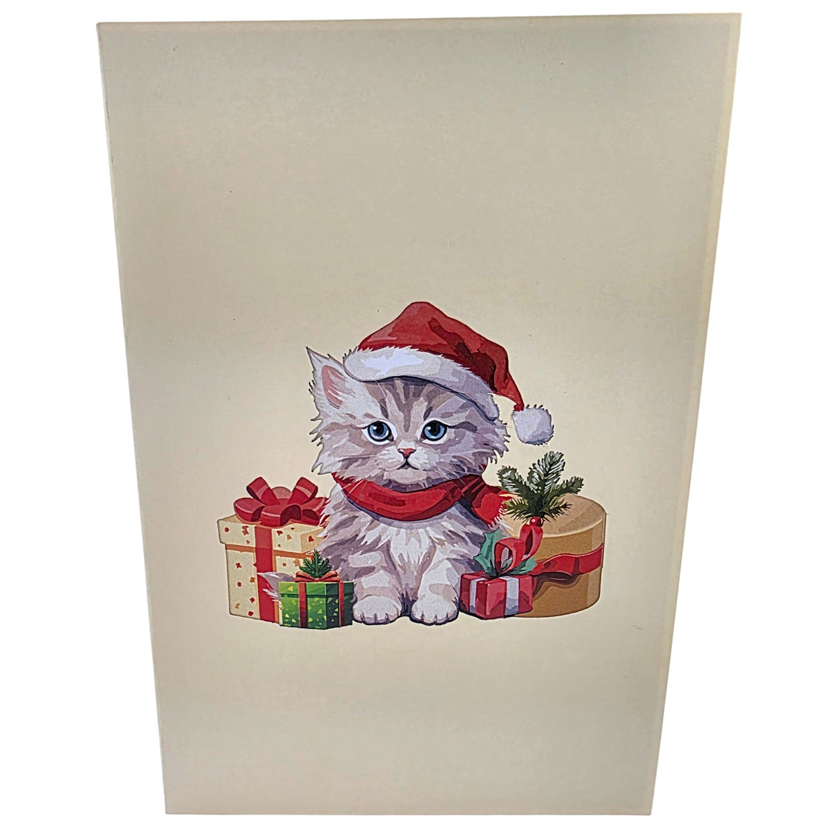 Christmas Kittens Pop Up Card