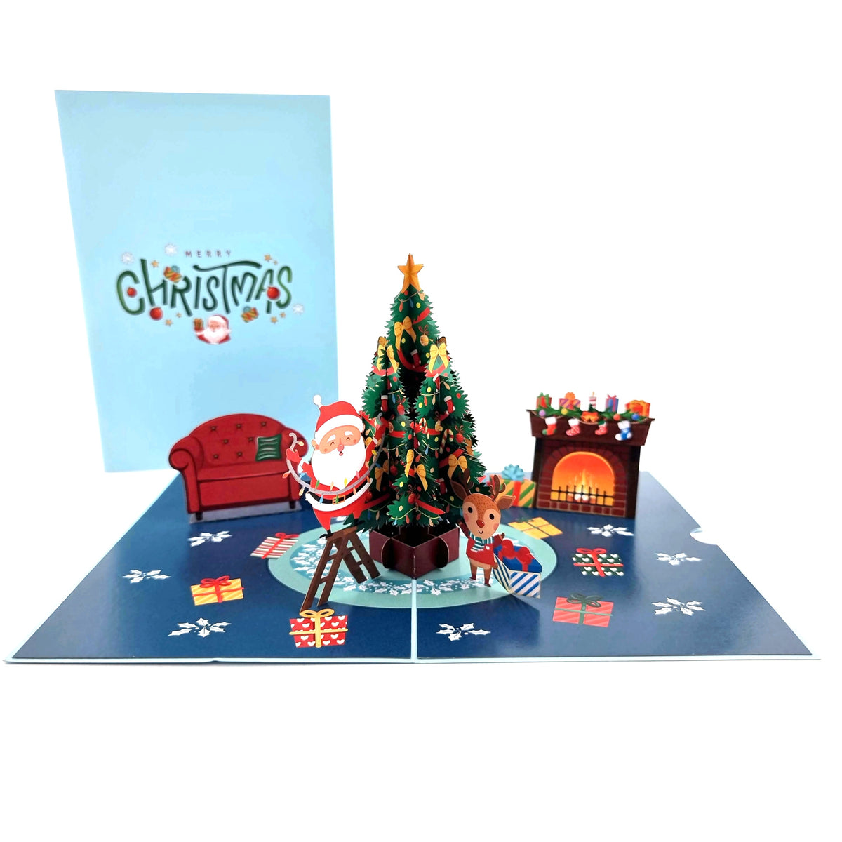Night Before Christmas Pop Up Card