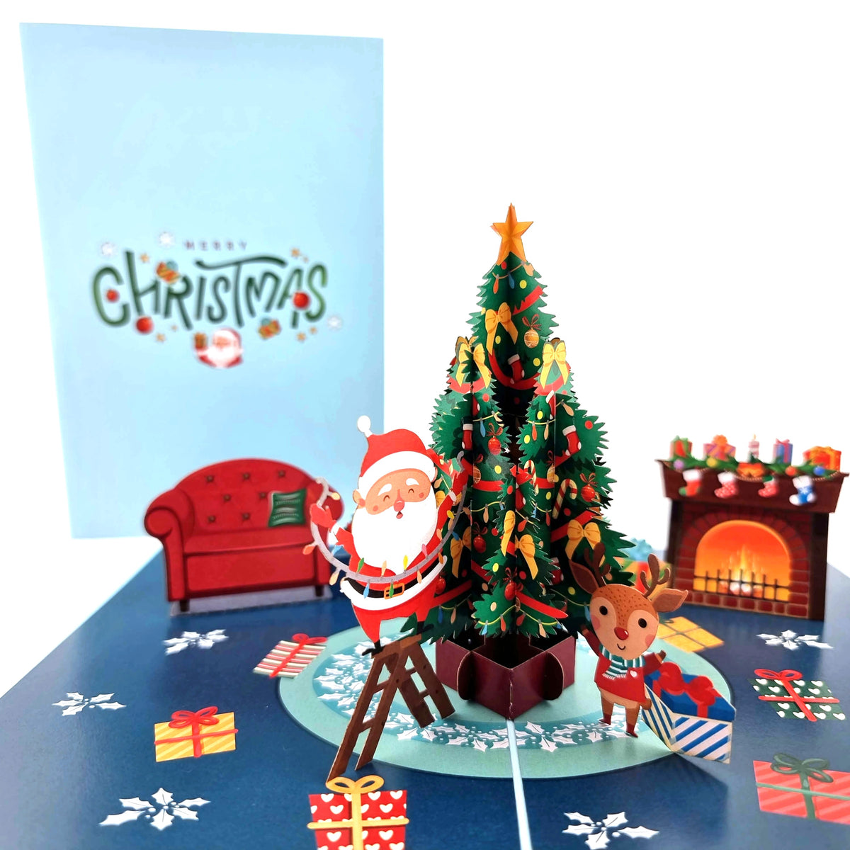 Night Before Christmas Pop Up Card