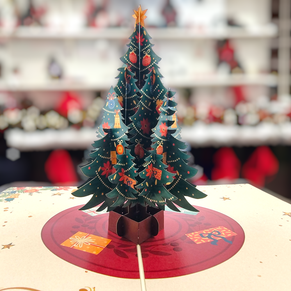 Christmas Tree Pop Up Card