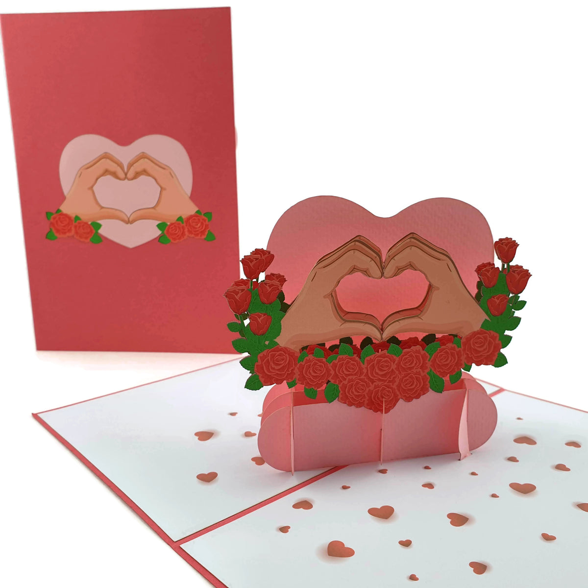 Love Heart pop up card