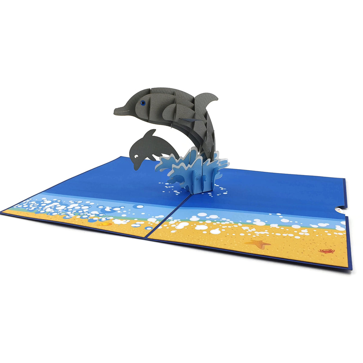 Dolphins Pop Up Card