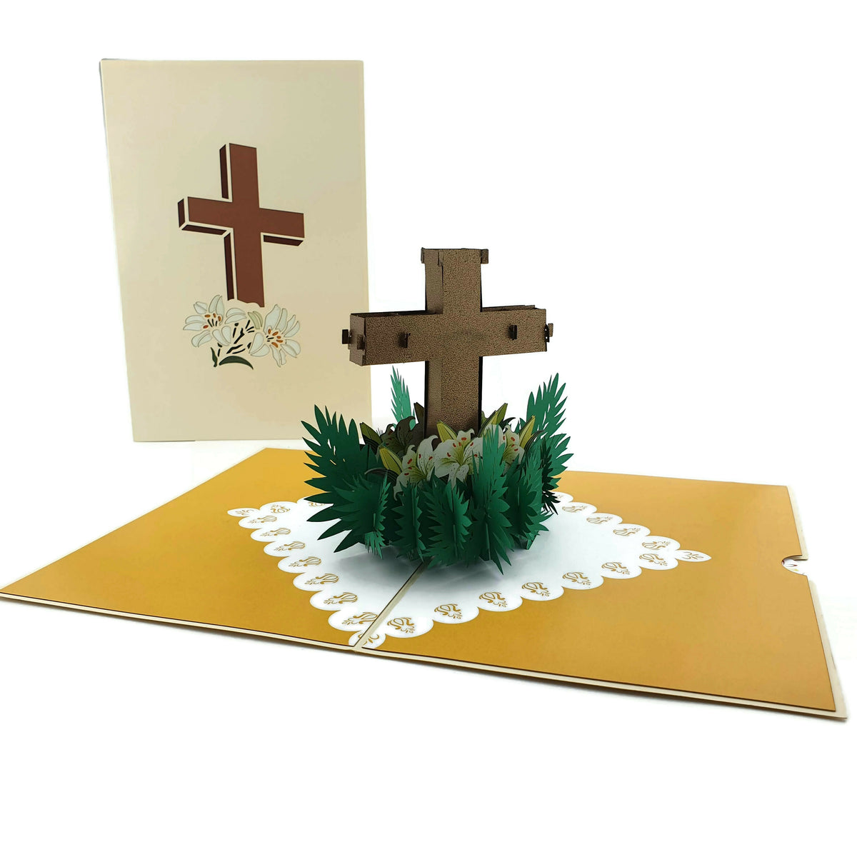 Easter Cross Pop Up Card