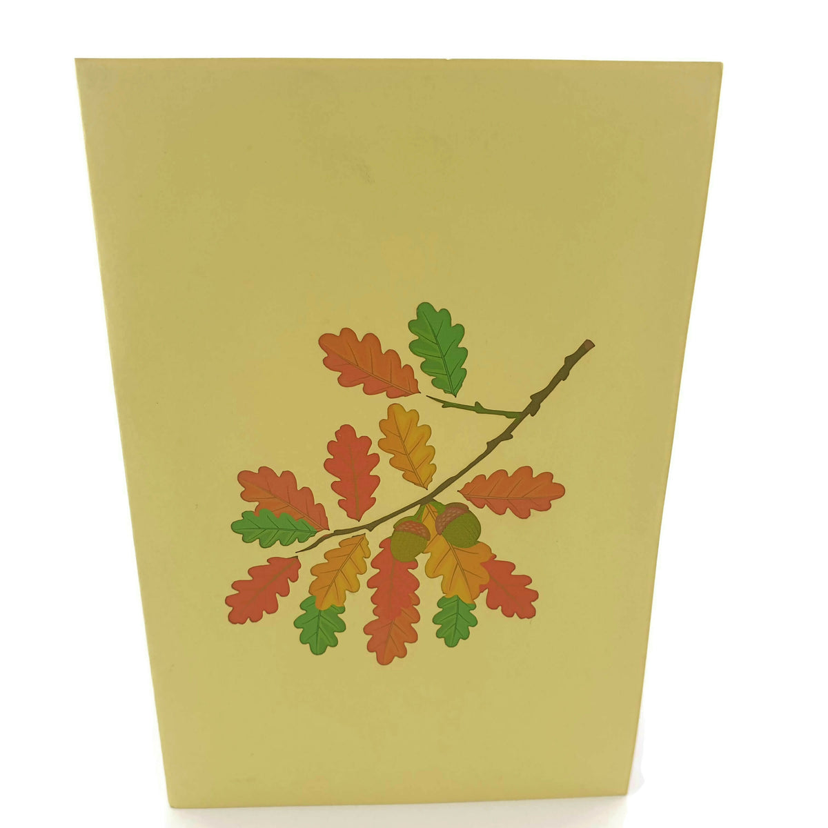 Autumn Oak Tree Pop Up Card