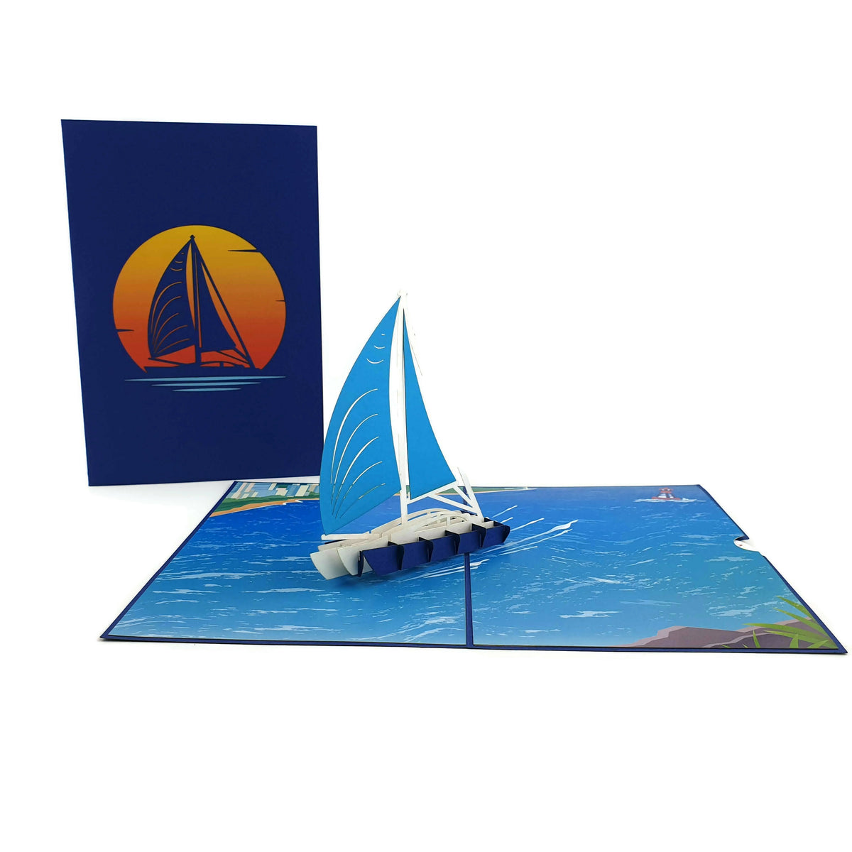 Sailboat Pop-Up Card
