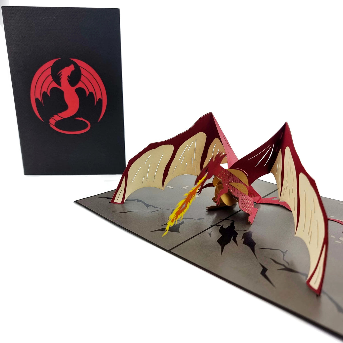 Dragon 3D pop up card