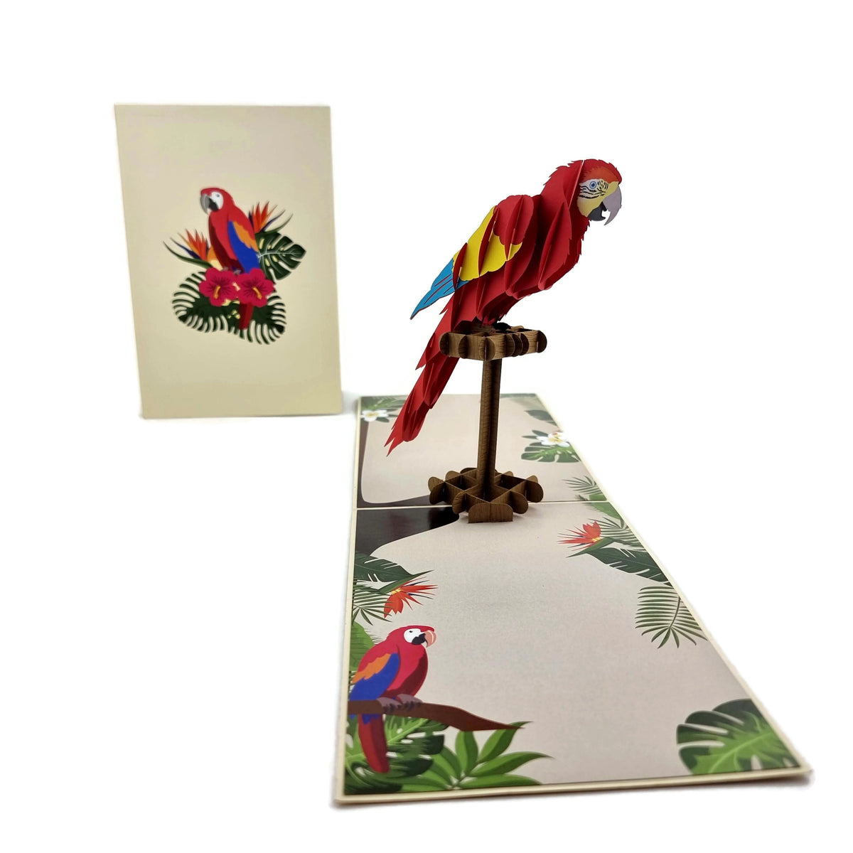 Parrot Pop Up Card