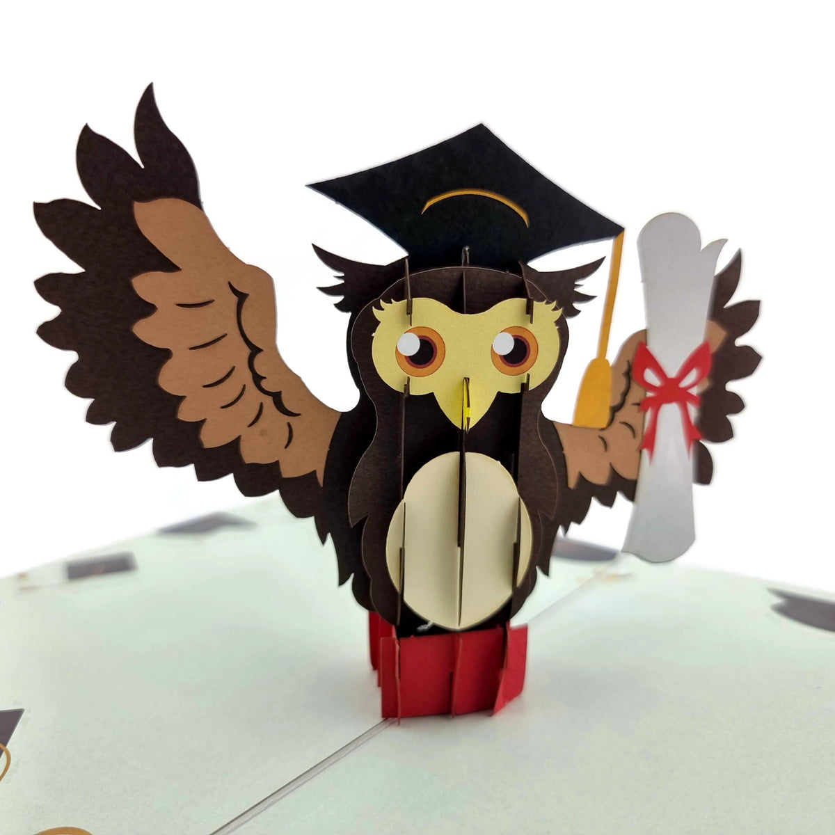 Graduation Owl Pop-Up Card