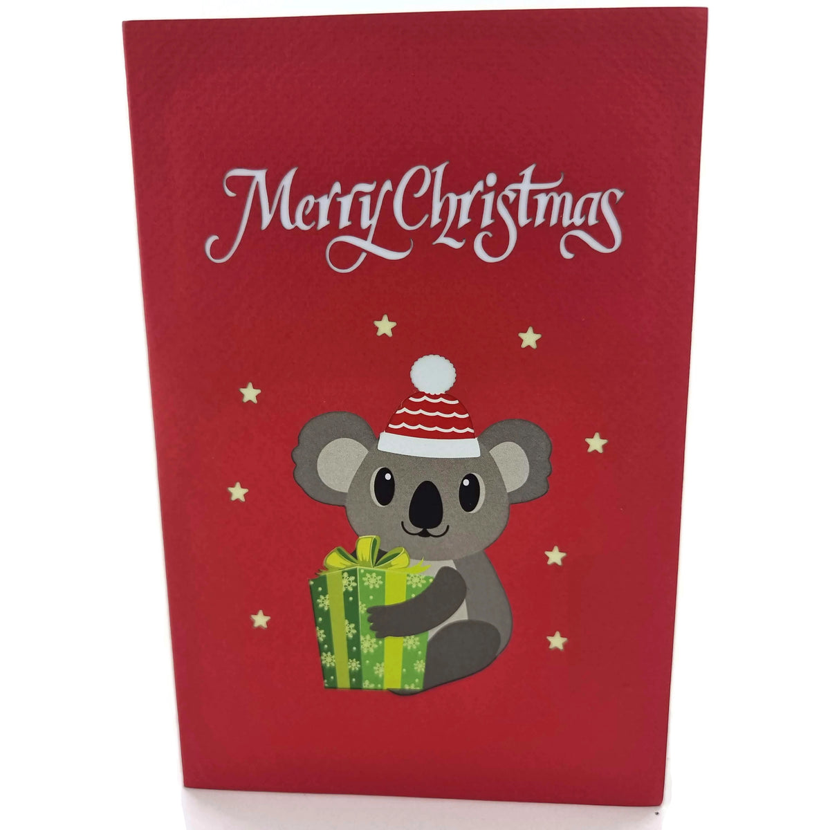 Koala Christmas Pop Up Card (V1)