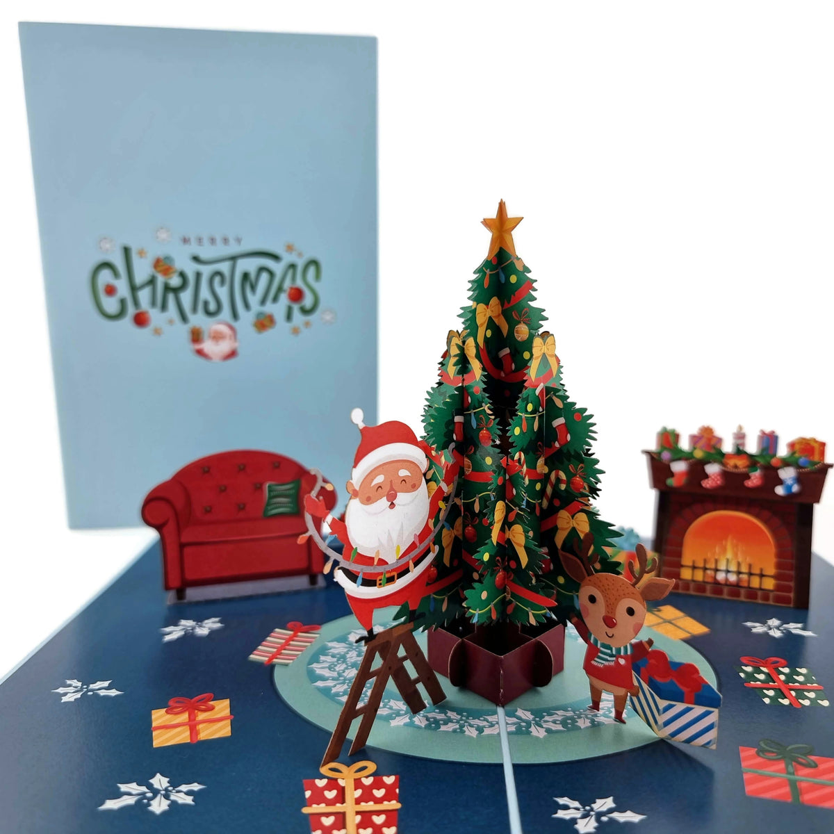 Night Before Christmas Pop Up Card